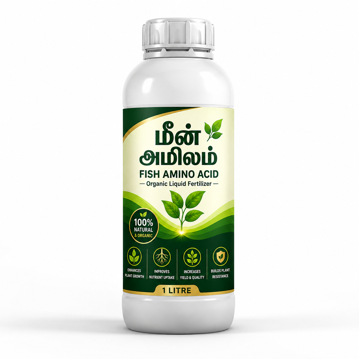 Premium Fish Amino Acid (FAA) – Organic Liquid Fertilizer for Faster Plant Growth, Better Yield & Quality
