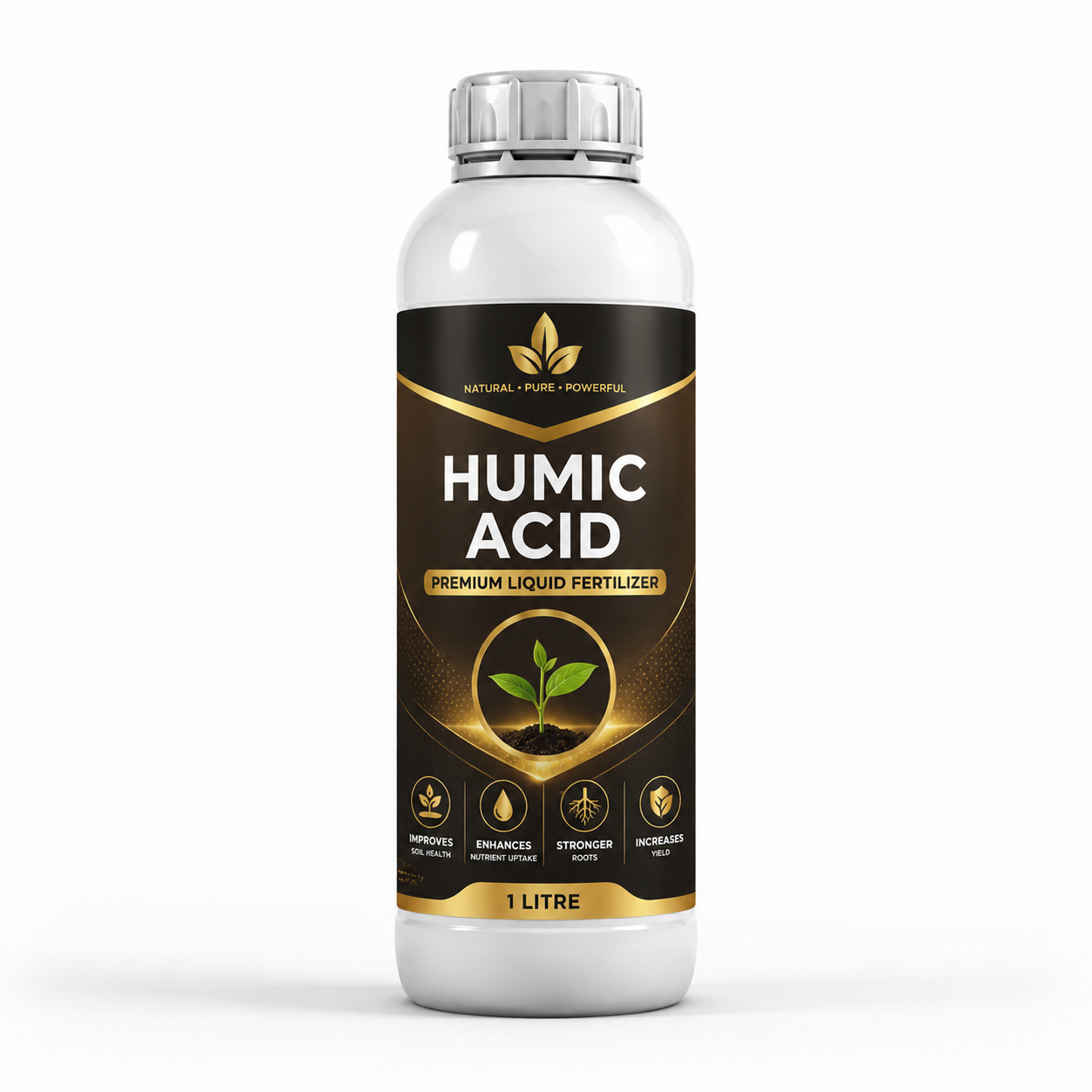 Humic Acid Liquid Fertilizer for Healthy Roots & Better Crop Growth