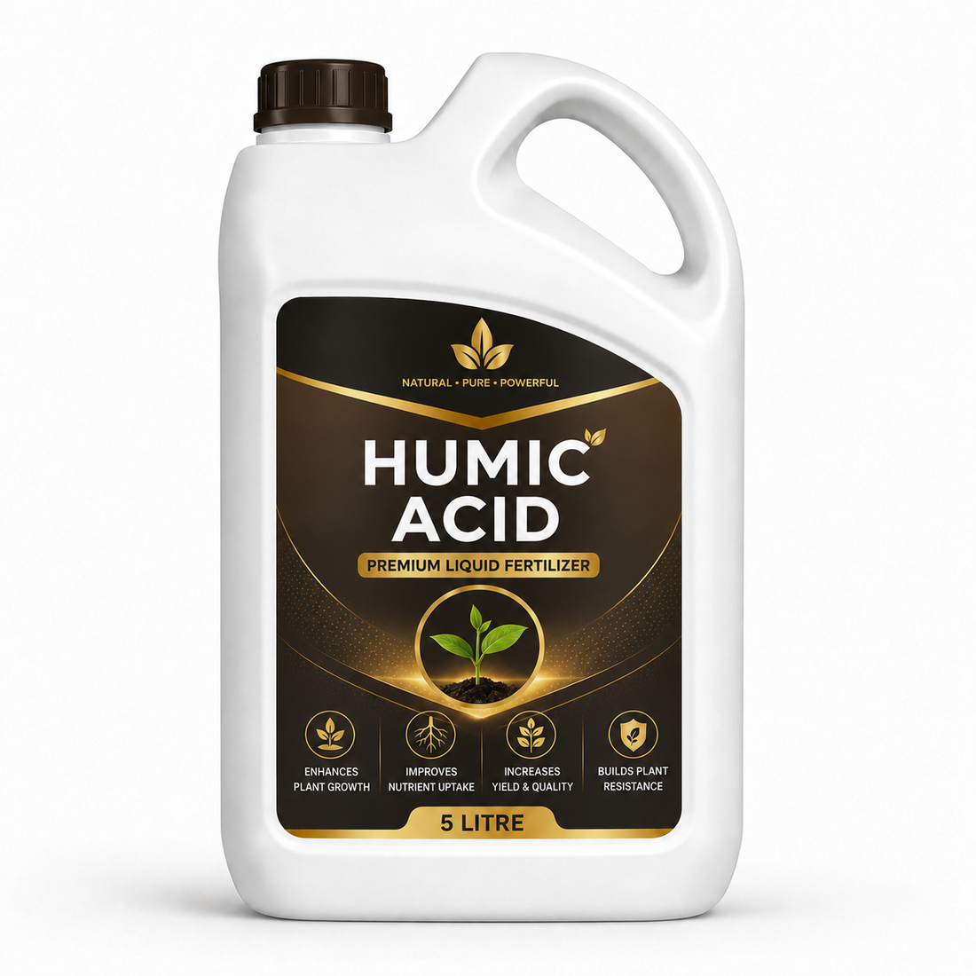 Humic Acid Liquid Fertilizer for Healthy Roots & Better Crop Growth