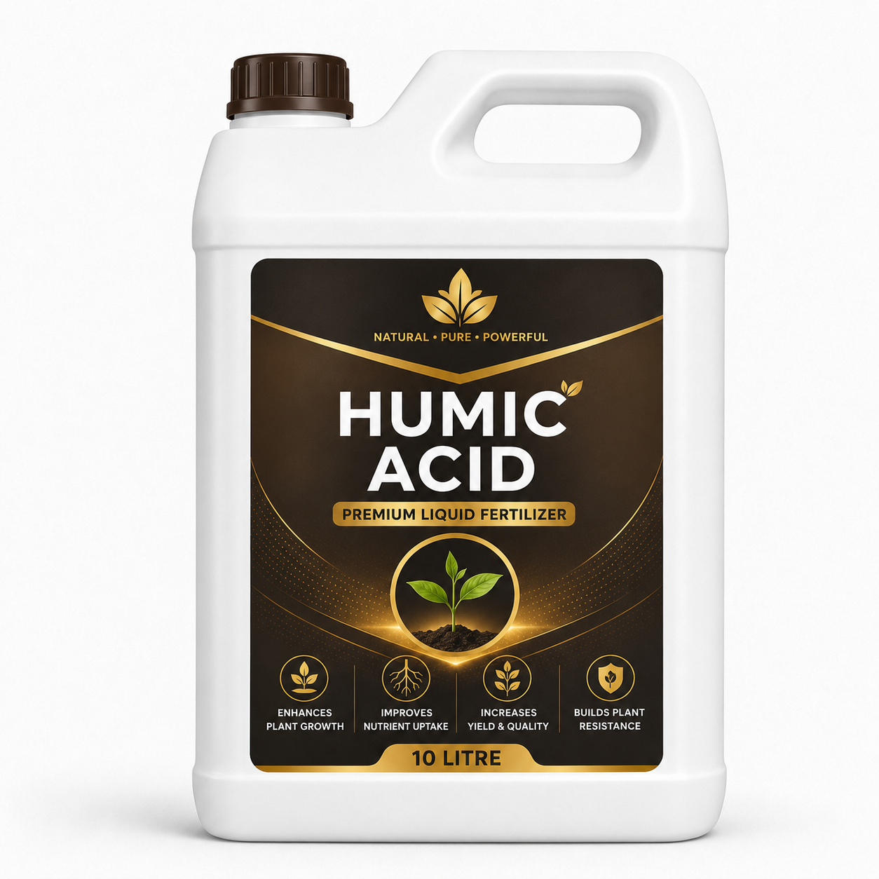 Humic Acid Liquid Fertilizer for Healthy Roots & Better Crop Growth