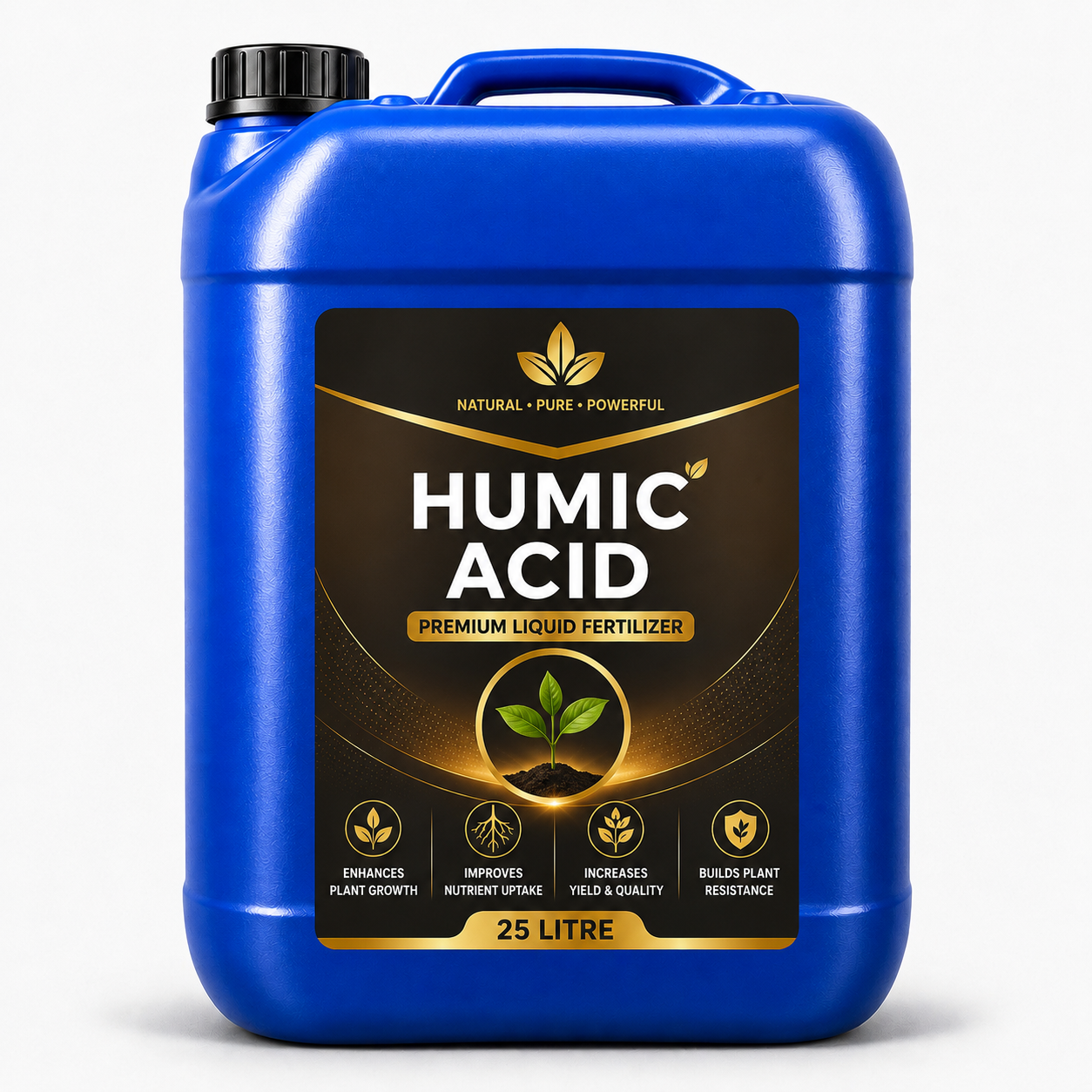 Humic Acid Liquid Fertilizer for Healthy Roots & Better Crop Growth